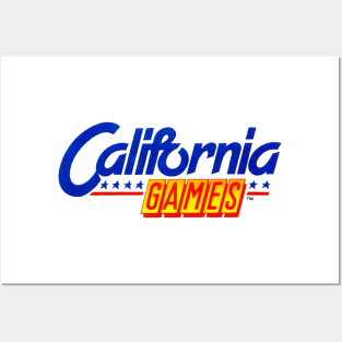 California Games Logo Posters and Art